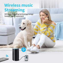Wireless 5.0 Stereo Transmitter Receiver Aux Receiver for Car Audio , Home Stereo, Headphones, PC,TV