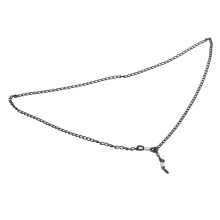 Fashion Black Metal Sunglasses Eyeglass Chain Adjustable Ends Glasses Holder Retainer