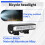Front LED Light for Electric Scooter 4000mAh Waterproof Flashlight USB Charging Bicycle Cycling Lamp 3