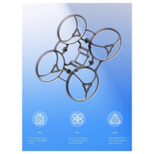 For Air65 II Brushless Frame Drone Frame for FPV Quadcopters Enhanced Protection Stable Flight Performance B