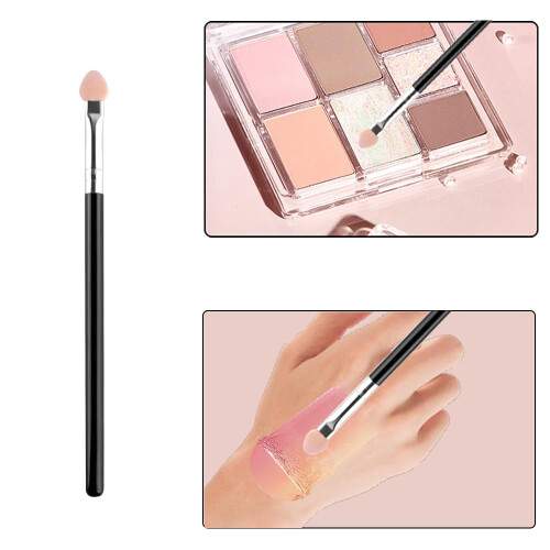 Eyeshadow Brushes, 5 Pcs Sponge Eye Makeup Brushes, Eyeshadow Sponge Applicators, Portable Eyeshadow Brushes, Eyeshadow Applicators, Makeup Tool 2
