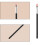 Eyeshadow Brushes, 5 Pcs Sponge Eye Makeup Brushes, Eyeshadow Sponge Applicators, Portable Eyeshadow Brushes, Eyeshadow Applicators, Makeup Tool 4