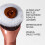 Real Techniques Real Techniques Glow Round Base Makeup Brush, For Liquid and Cream Makeup, Flat Top Foundation Brush For Buffing and Blending Up Coverage, Dense 4