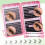 LASHSUN Cluster Lashes Kit Eyelash Extensions (20D+40D+60D+80D Kit,9-16mm) 2