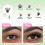 LASHSUN Cluster Lashes Kit Eyelash Extensions (20D+40D+60D+80D Kit,9-16mm) 5