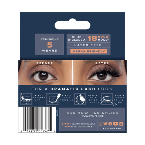 Eylure Eylure Dramatic No. 130 False Lashes 1