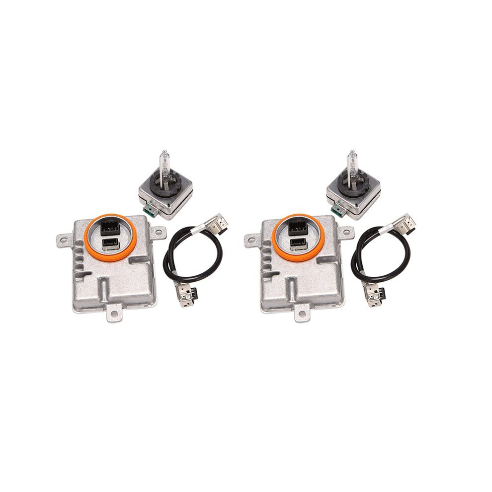 2X Xenon Headlight Ballast Unit Hid Controller Module+Wire+D3s Bulb 6000K For 911 Boxster 981 Cayman Macan 4711419613700