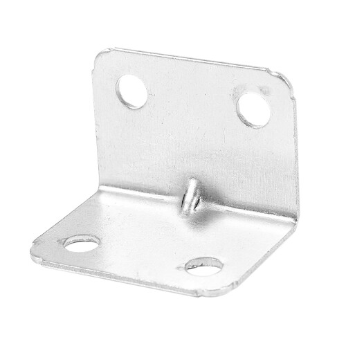 Stainless Steel Corner Braces Angle Brackets Silver Tone 8PCS 2