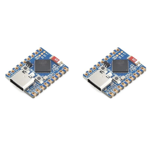 2X ESP32 S3 Zero Wi-Fi BT 5.0  Development Board Simplified Prototyping for Embedded Projects 896C(Without Soldered)
