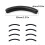 Eyelash Curler Pads, 8 PCS Replacement Pads, Silicone 2
