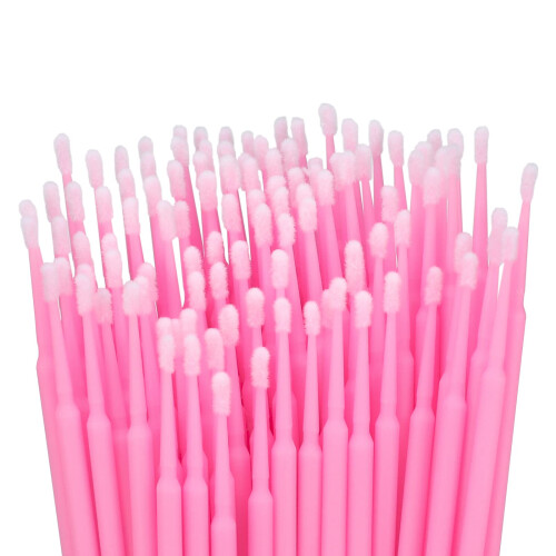G2PLUS 200PCS Microbrush Applicators, Eyelash Extension Brush, Cleaning Tool for Makeup 2