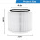 Kompatibelt med för Luftrenare Filter Core300 300S 300-RF Luftfilter 6