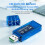 AT25 Multimeter 30V 5A USB 2.0 Meter Tester, 5-Digit Digital Display Temperature, Voltage, Current, Capacity Tester 5