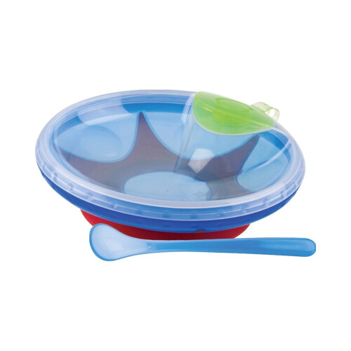 Nuby N?by ID5342BLUE Warming Plate with Suction Base Blue 1