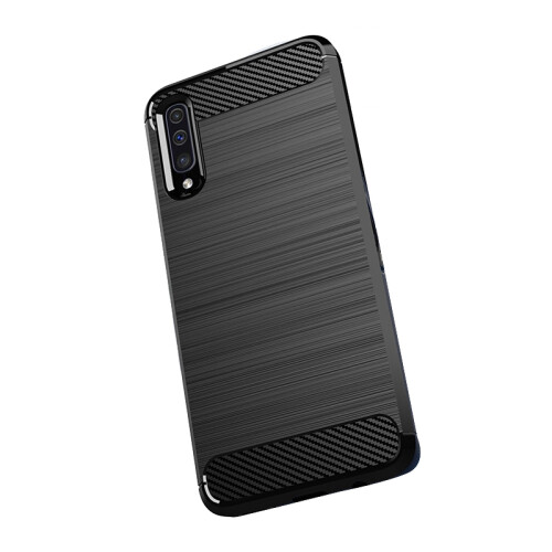 Suitable for   A50 Mobile Phone Case, Anti-Drop Silicone TPU Brushed Protective Soft Case 2