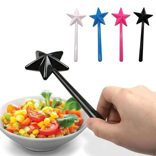 4Pcs Salt and Pepper Shaker Magic Wands Duo Salt / Pepper 1