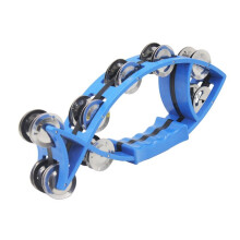 Hand Bell Musical Instrument Hand Bell Tambourine Rattle Bell Percussion Kid Toys Children's Early Education Tool,