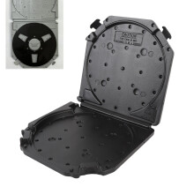7-Zoll-Open-Reel-Leere-Spulenaufbewahrungsbox, Schwarz