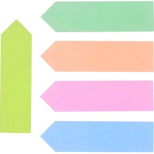 100Pcs Sticky Note  Label for School and Office Colored Small Labels, Page Markers, 12 x 44 mm, 5 Colors