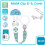 MAM Verdes Mam Pacifier Clip, Pacifier Tape with Protective Pack, Adjustable Length, Washable 2