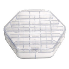 Dubbellagers HöGkapacitet Smycken Organizer Ring Halsband ÖRhäNge Makeup HåLlare Fodral Smyckeskrin för Kvinnor-Transparent