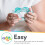 Nuby Nuby IcyBite Stacking Rings ? Soothing Teether | Multiple Teething Surfaces | Refrigerator Safe | Suitable from 6 Months Plus 3
