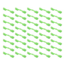 40 PCS Light Stick Clip Holder Fit Rod Tip Night Fishing Fluorescent Glow Sticks Light Stick Clip Fishing Rod 2.5MM