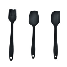 Silicone Spatula 3 Piece Set Cake Spatula Oil Brush Silicone Kitchenware Set Cake Spatula Oil Brush Baking Tool Set