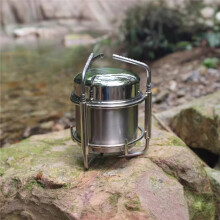 Camping Picnic Alcohol Stove Camping Furnace Outdoor Stainless Steel Liquid Alcohol Stove Portable Liquid Burner