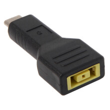 Rectangle Jack for Input To USB-C Type-C Power Plug Charge Adapter for Laptop Phone