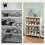 Shoe Rack Shoe Storage Rack Double-Layer Integrated Adjustable Home Dormitory Living Room Plastic 9