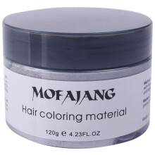 Mofajang Style Stylingprodukter HåRfäRg Wax Dye EngåNgsformning Pasta HåRfäRgning Wax Make Grå