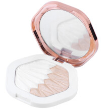 O.TWO.O 2 in 1 Highlighter Palette Face Shimmer Contouring Shell Highlighter Glowing Makeup Pearl White -01