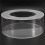 1Pc Round Acrylic Cake Display Board Cake  Smoother Scraper Cake Tray DIY Round Decor Cake Refillable Board(C) 4