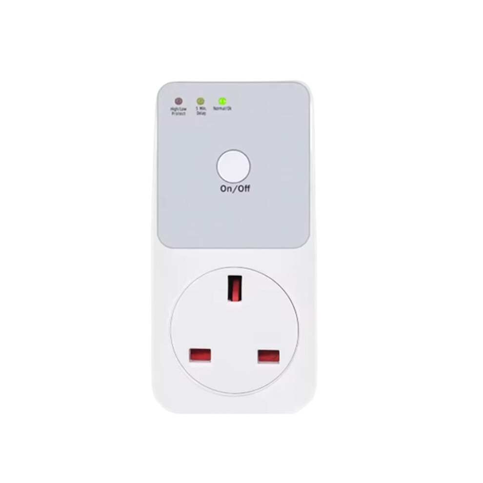 Uk Plug Electronic Digital Lcd Display Circuit Overload Current Limit Voltage Protection Plug 6031353669150