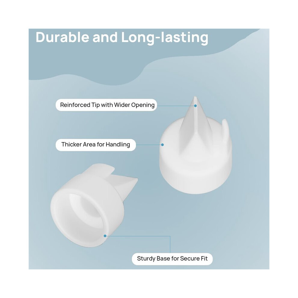 Breast Pump Parts for Spectra, Replace Duckbill Valves Backflow Protector Membrane for Spectra S1 S2 9  Breastpumps