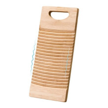 Wäschereinigungsbrett, Handwaschstation, Holz-Scheuerbrett, Waschstationen, Gewelltes Muster, Effiziente Handwaschwäsche