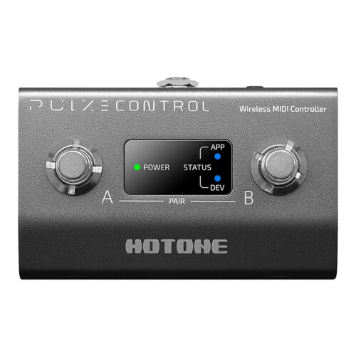 HOTONE EC-2 Pulze Control Compact  2-Foot  Wireless MIDI Controller Guitar Pedal