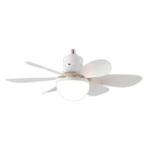 LED Ceiling Fan Light LED Fan Lamp Control 3 Color Light with Wireless Remote Dimmable Base Lamp for Bedroom Living Room