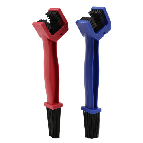 2x Motorcycle Bicycle Cycling Chain Brush Cleaner Cleaning Tool