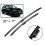 Car Front Wiper Strip Windshield Windscreen Front Window Car Accessories for  X-Trail T32 2013 - 2019 2