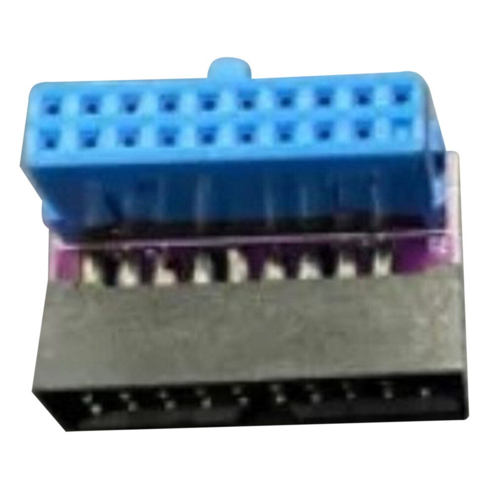 5 Pcs Usb 3.0 20Pin Male To Female Extension Adapter Down Angled 90 Degree For Motherboard Mainboard( ) 6034107134010