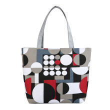 Borsa da Donna nel Tela Stile Etnico Borsa da Donna Borsa da Donna  Capacità Borsa un Tracolla Riutilizzabile-A