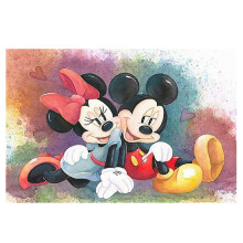 DIY Diamond Painting Anime Mouse Diamond Embroidery Round Resin Diamond Stitch Home Wall Decor 30X40Cm