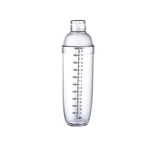Snow Grams Cup Plastic Cocktail Shaker Wine Beverage Mixer Barware Bar Tools Plastic Martini Cocktail Shaker, 1000Ml
