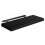 Wall-Mounted Floating Shelf, White Textured Wall Shelf, Single-Panel Mounting Shelf, Wall-Mounted Storage Rack A 1