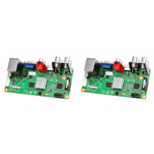 2X Scheda DVR IP H.265X 4CH 1080P XMEYE NVR 4 Canali 6 IN 1 AHD TVI CVI Scheda Registratore DVR Ibrido per Sistema CCTV