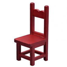 Sedia in Miniatura per Casa Delle Bambole in Scala 1/12, Modello di Sedia per Mobili per Accessori per la Decorazione del Soggiorno Della Casa Delle