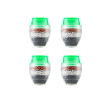 Filtro del Rubinetto 'Acqua Filtro del Rubinetto Della Cucina Carbone Attivo Rimuove il Cloro Fluoro Addolcitore D'Acqua Duro Verde