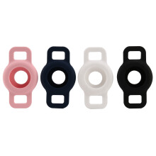 Protective Case Compatible for AirTag 2021, 4 Pack Silicone Dog Cat Collar Pet Loop Holder,  Anti-Scratch